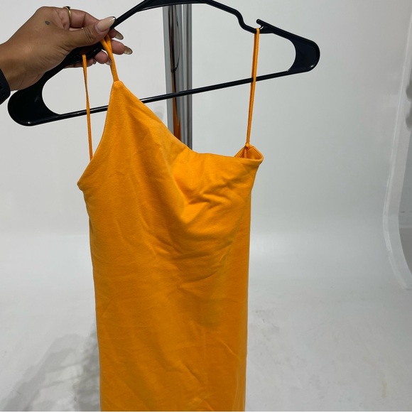 ZARA NWT one shoulder midi dress - Picture 3 of 8